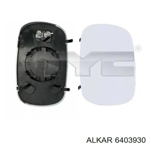Зеркальный элемент зеркала заднего вида Alkar 6403930 цена, от 5.78 USD