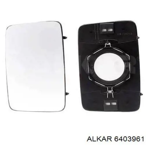 Зеркальный элемент зеркала заднего вида Alkar 6403961