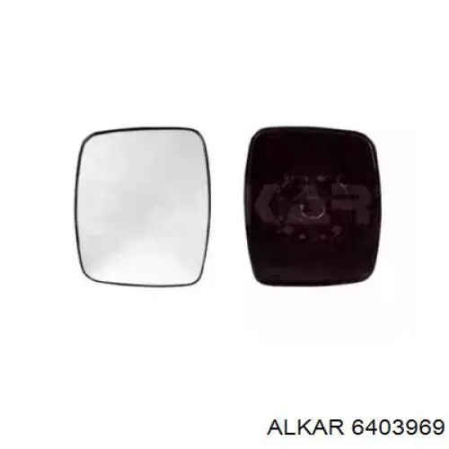 Зеркальный элемент зеркала заднего вида 6403969 Alkar