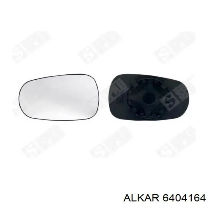 Зеркальный элемент зеркала заднего вида 6404164 Alkar