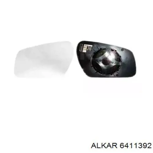 6411392 Alkar Зеркальный элемент левого зеркала заднего вида