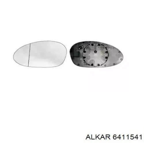 Купить 6411541 Alkar Стекло зеркала заднего вида, левого