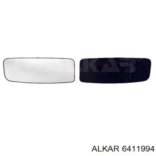 6411994 Alkar зеркальный элемент зеркала заднего вида левого