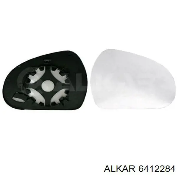 Стекло правого зеркала заднего вида 6412284 Alkar