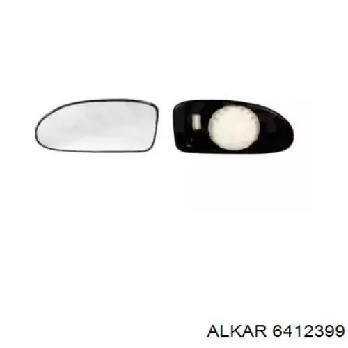 Стекло зеркала заднего вида, правого Alkar 6412399 цена, от 23.39 USD