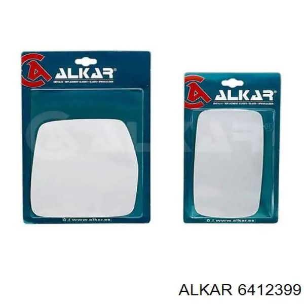 Купить 6412399 Alkar Стекло правого зеркала заднего вида