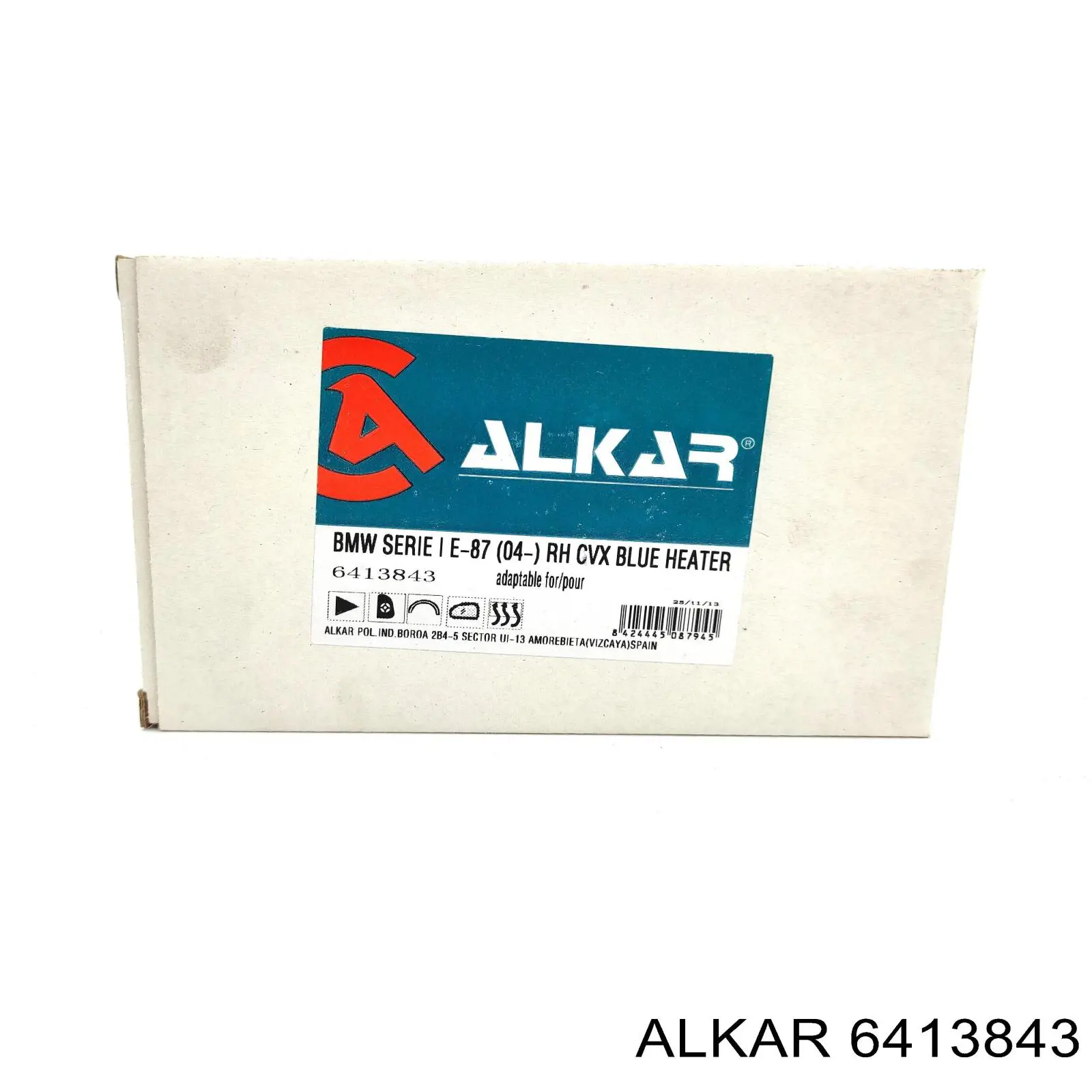 Стекло зеркала заднего вида, правого Alkar 6413843 цена, от 18.91 USD