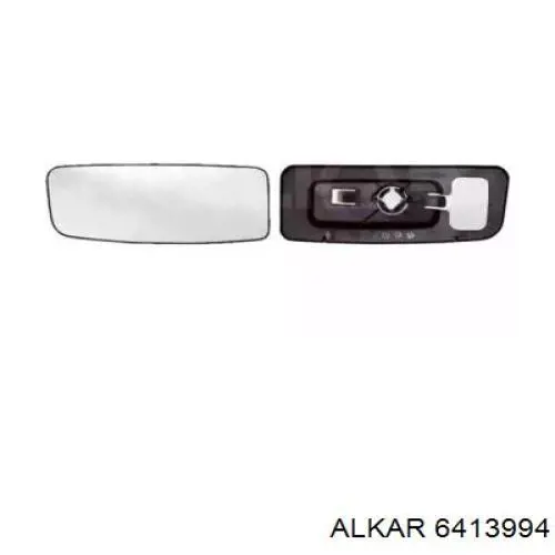 6413994 Alkar зеркальный элемент зеркала заднего вида левого