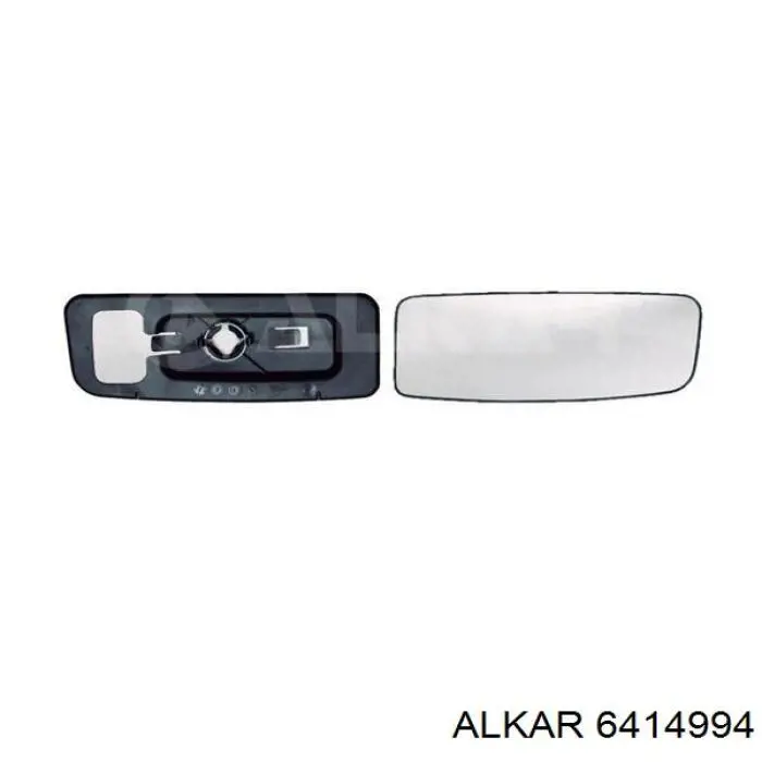 6414994 Alkar зеркальный элемент зеркала заднего вида правого