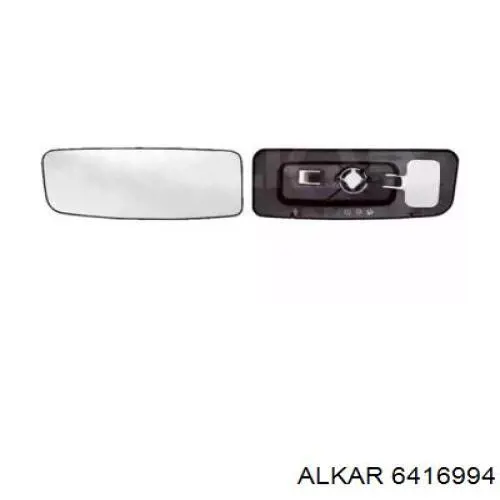6416994 Alkar зеркальный элемент зеркала заднего вида правого