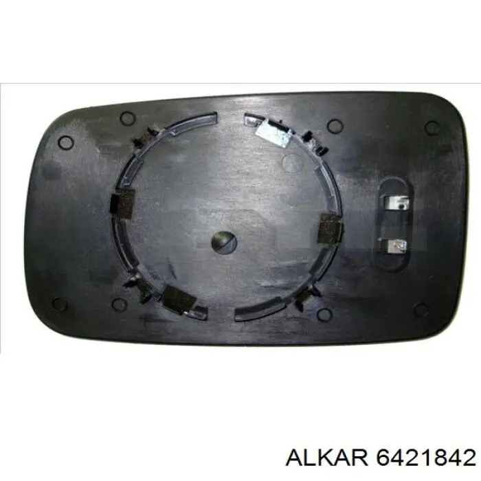 Стекло левого зеркала заднего вида 6421842 Alkar