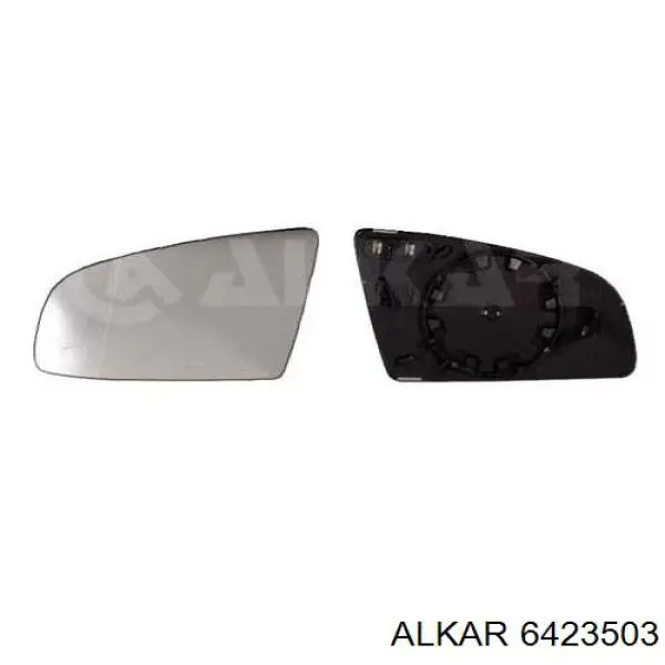 6423503 Alkar зеркальный элемент зеркала заднего вида левого