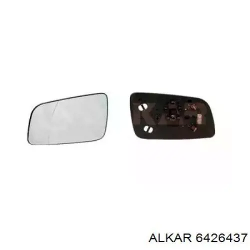 Стекло правого зеркала заднего вида 6426437 Alkar