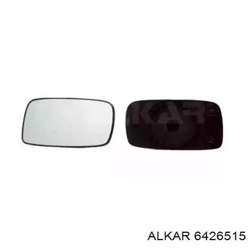 6426515 Alkar зеркальный элемент зеркала заднего вида правого
