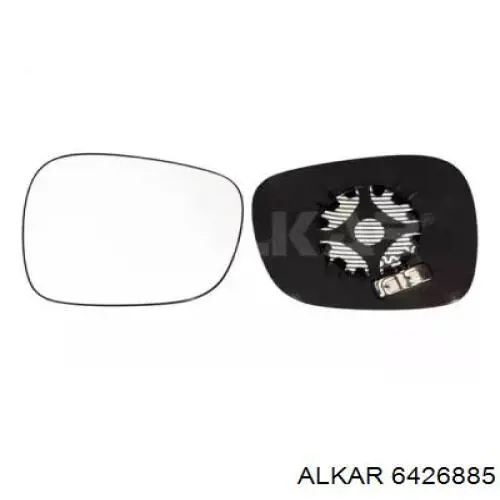 6426885 Alkar elemento espelhado do espelho de retrovisão direito