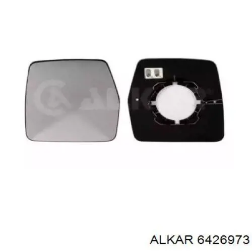 Зеркальный элемент зеркала заднего вида ALKAR 6426973