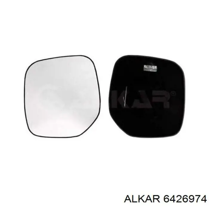 Стекло правого зеркала заднего вида 6426974 Alkar