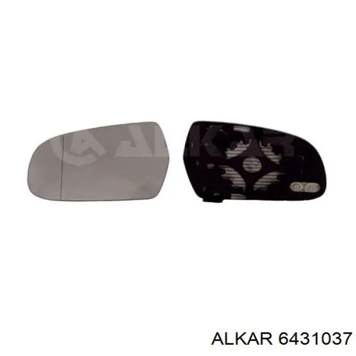 Купить 6431037 Alkar Стекло зеркала заднего вида, левого