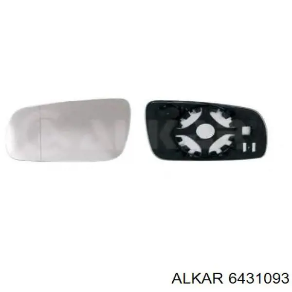 Купить 6431093 Alkar Стекло зеркала заднего вида, левого