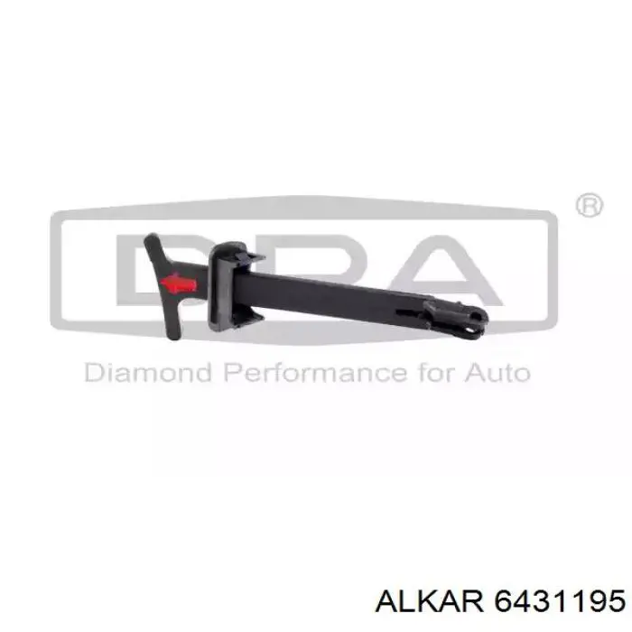 Купить 6431195 Alkar Стекло зеркала заднего вида, левого