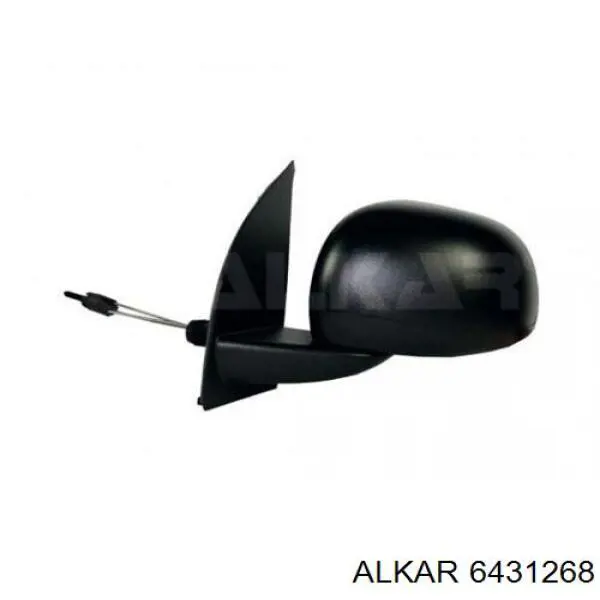Купить 6431268 Alkar Стекло зеркала заднего вида, левого