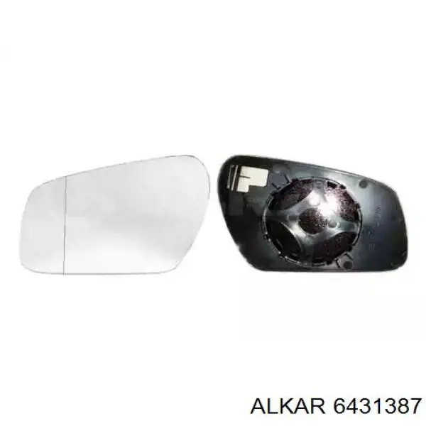 Купить 6431387 Alkar Стекло зеркала заднего вида, левого