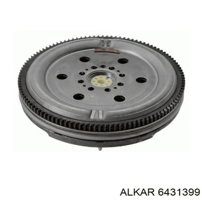 Стекло левого зеркала заднего вида 6431399 Alkar