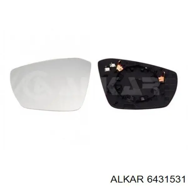 Купить 6431531 Alkar Стекло зеркала заднего вида, левого