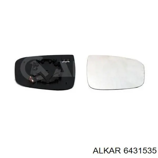 Купить 6431535 Alkar Стекло зеркала заднего вида, левого