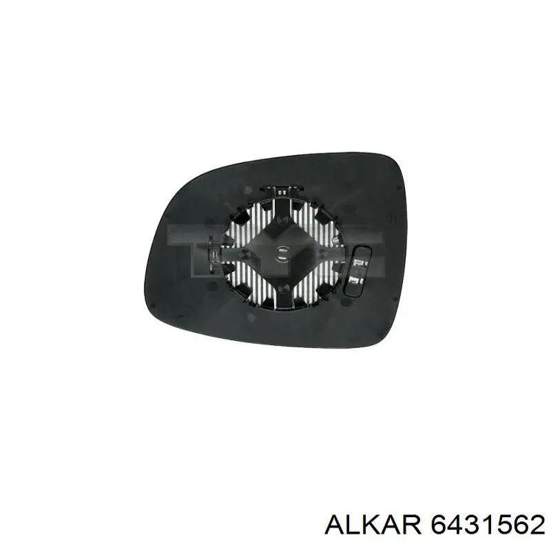 Купить 6431562 Alkar Стекло зеркала заднего вида, левого