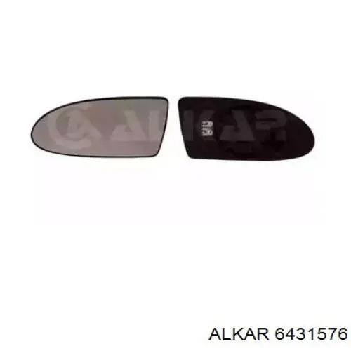 Купить 6431576 Alkar Стекло зеркала заднего вида, левого