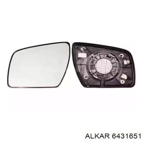 Купить 6102532001569P 4max Стекло зеркала заднего вида, левого