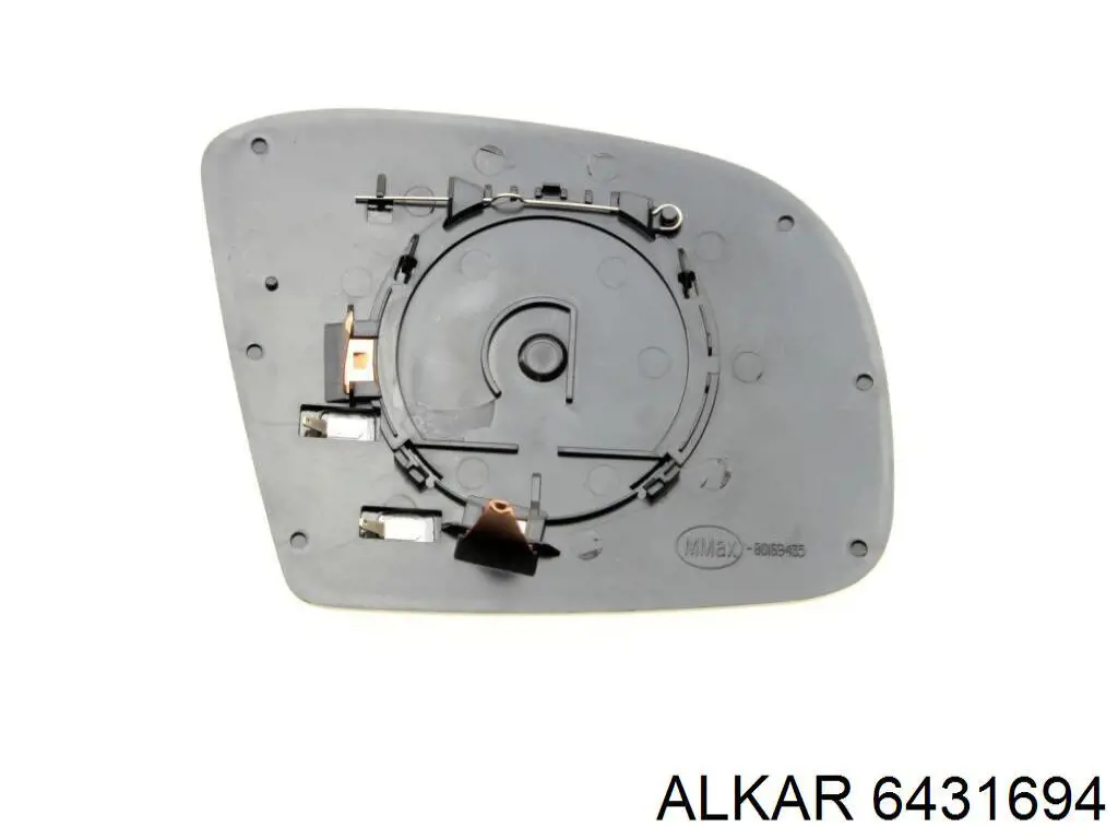 Купить 6431694 Alkar Стекло зеркала заднего вида, левого