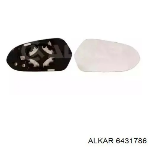 6431786 Alkar Зеркальный элемент левого зеркала заднего вида