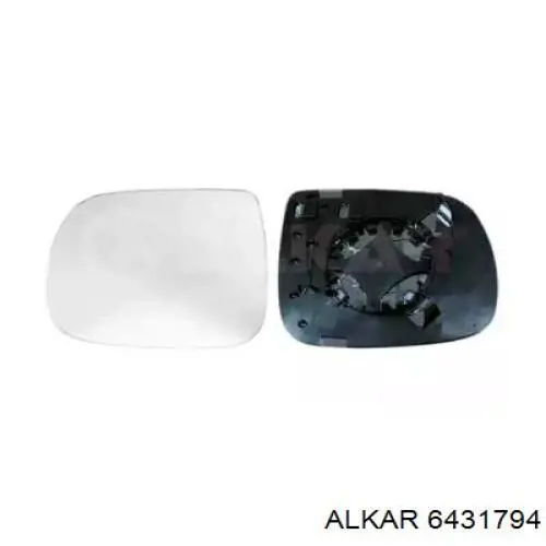 Зеркальный элемент водительского зеркала Alkar 6431794 цена, от 14.43 USD