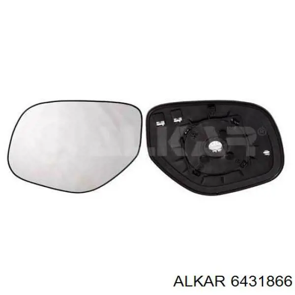 Купить 6431866 Alkar Стекло зеркала заднего вида, левого