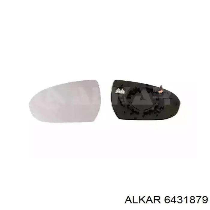 6431879 Alkar Зеркальный элемент левого зеркала заднего вида