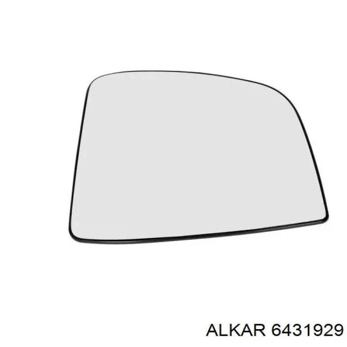 Дзеркальний елемент дзеркала заднього виду, лівого 6431929 Alkar