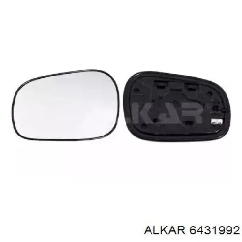 Зеркальный элемент зеркала заднего вида левого Alkar 6431992