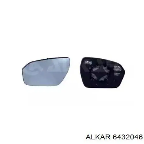 Купить 6432046 Alkar Стекло правого зеркала заднего вида