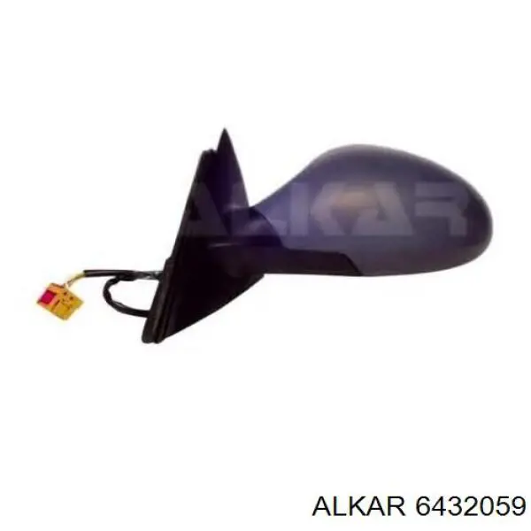 Купить 6432059 Alkar Стекло правого зеркала заднего вида