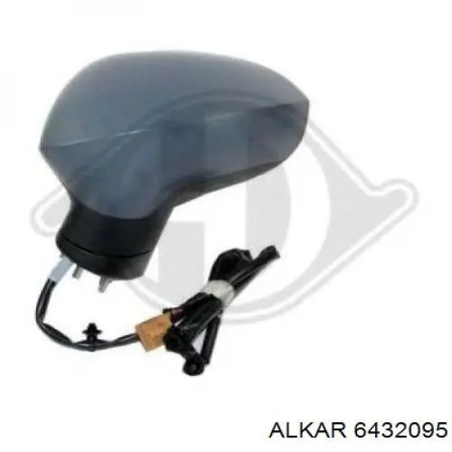 Купить 6432095 Alkar Стекло правого зеркала заднего вида