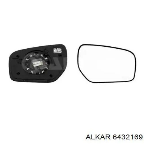 Стекло зеркала заднего вида, правого 4max 6102020905492P цена, от 30.61 USD