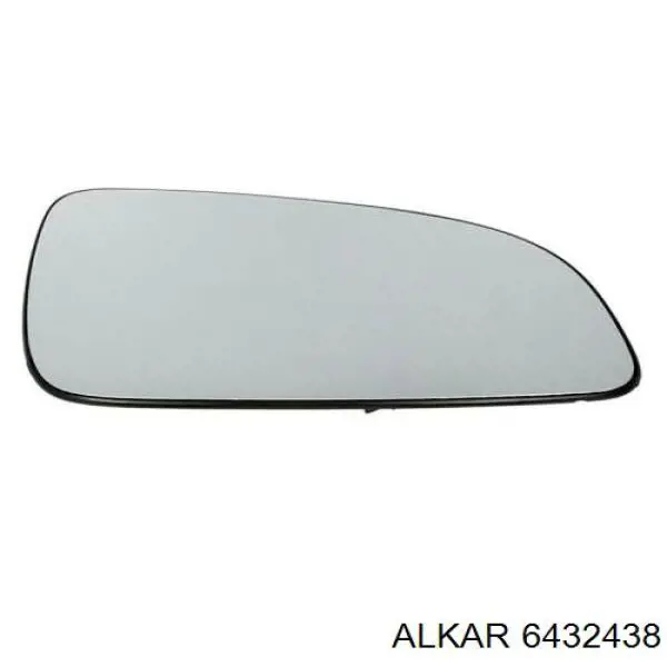 Стекло правого зеркала заднего вида 6432438 Alkar