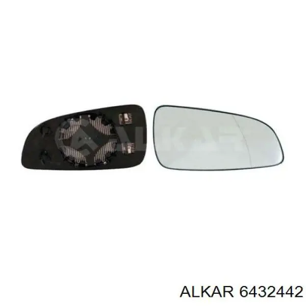 Купить 6432442 Alkar Стекло правого зеркала заднего вида