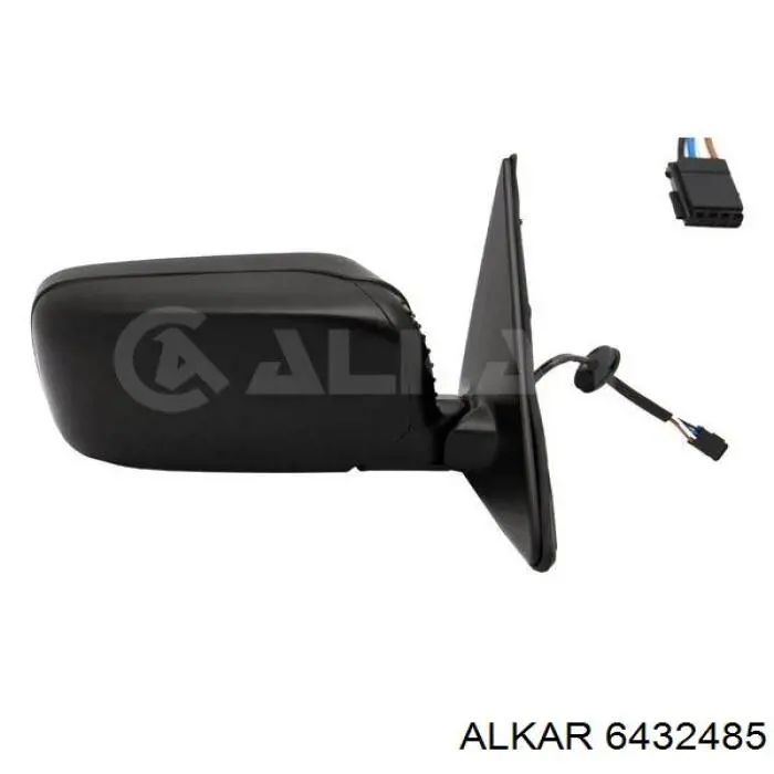 Стекло зеркала заднего вида, правого Alkar 6432485 цена, от 10.69 USD