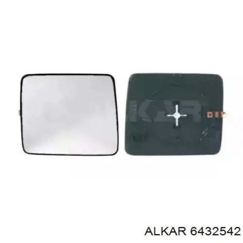 Зеркальный элемент зеркала заднего вида ALKAR 6432542