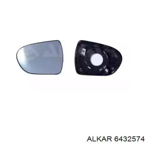 Стекло правого зеркала заднего вида 1553G02 Depo/Loro/Abakus