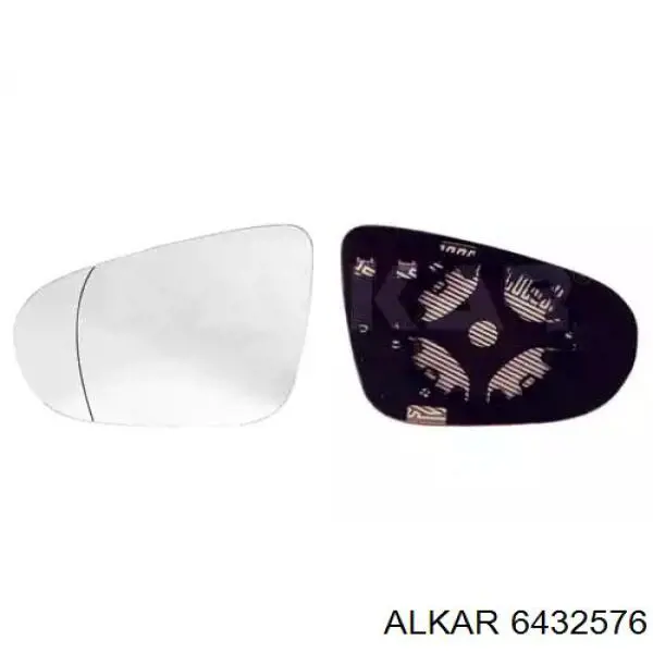 Стекло зеркала заднего вида, правого Alkar 6432576 цена, от 8.44 USD