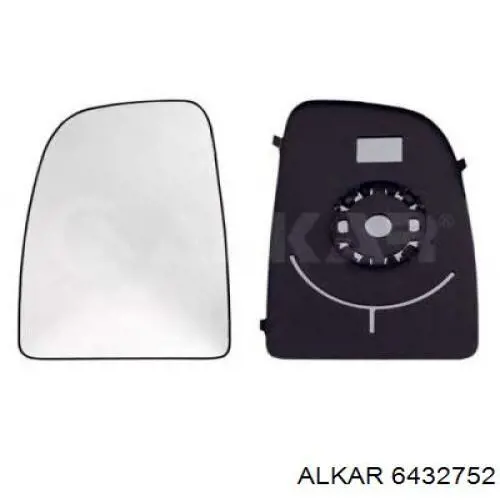 Зеркальный элемент правый Alkar 6432752